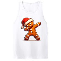 Christmas Gingerbread Man Dabbing Boy Santa Xmas Funny PosiCharge Competitor Tank