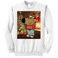 Chill Guy Meme Costume Funny Chill Guy Meme Sweatshirt