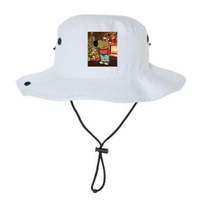 Chill Guy Meme Costume Funny Chill Guy Meme Legacy Cool Fit Booney Bucket Hat