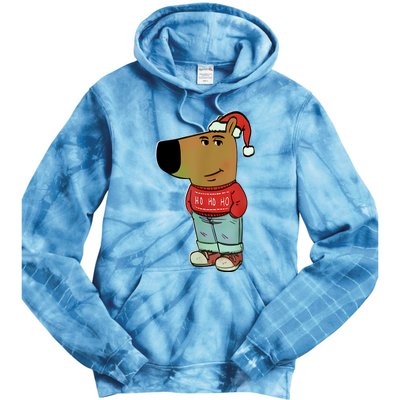 Chill Guy My New Character Meme Christmas Chill Guy Tie Dye Hoodie