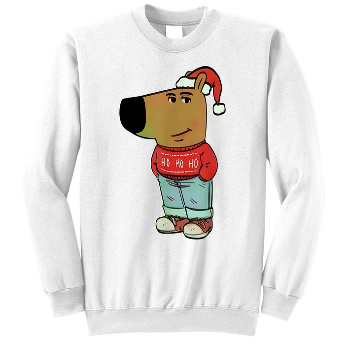 Chill Guy My New Character Meme Christmas Chill Guy Sweatshirt