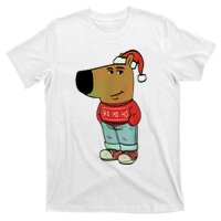 Chill Guy My New Character Meme Christmas Chill Guy T-Shirt