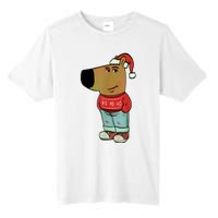 Chill Guy My New Character Meme Christmas Chill Guy Tall Fusion ChromaSoft Performance T-Shirt