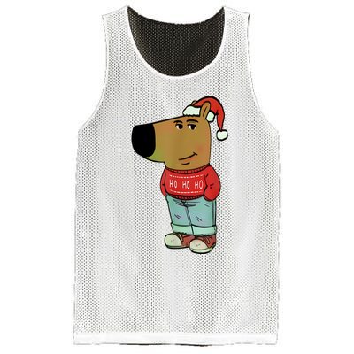 Chill Guy My New Character Meme Christmas Chill Guy Mesh Reversible Basketball Jersey Tank