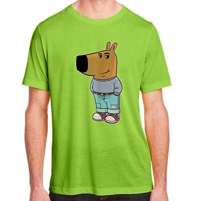 Chill Guy Meme Funny Dog Adult ChromaSoft Performance T-Shirt