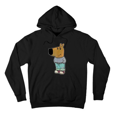 Chill Guy Meme Funny Dog Hoodie