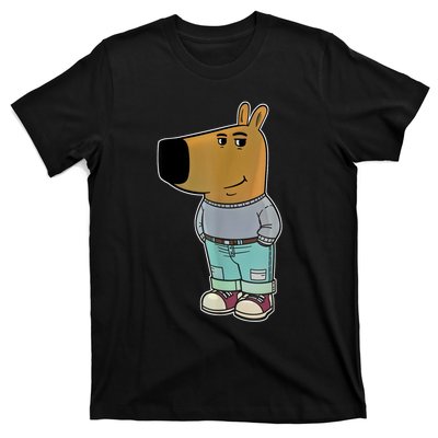 Chill Guy Meme Funny Dog T-Shirt