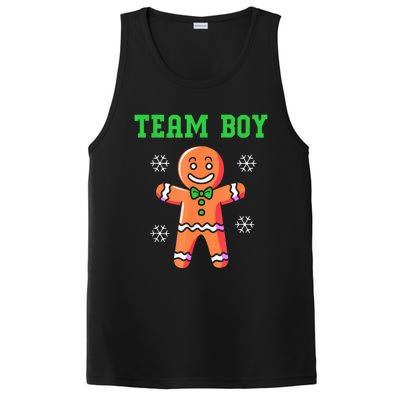 Christmas Gingerbread Man Team Boy Gender Reveal PosiCharge Competitor Tank