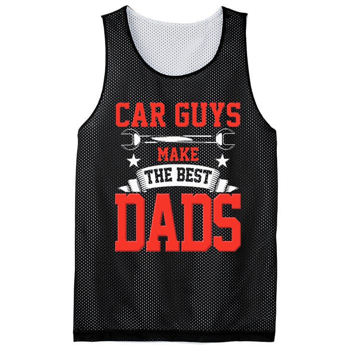 Car Guys Make The Best Dads Gift Funny Garage Mechanic Dad Mesh Reversible Basketball Jersey Tank