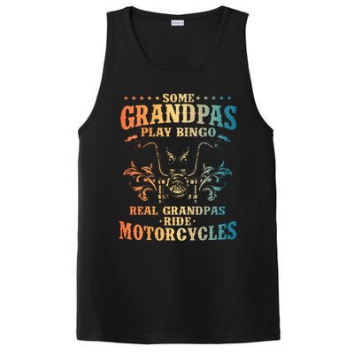 Cool Grandpa Motorcycle Design For Biker Motorbike Lover PosiCharge Competitor Tank