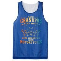 Cool Grandpa Motorcycle Design For Biker Motorbike Lover Mesh Reversible Basketball Jersey Tank