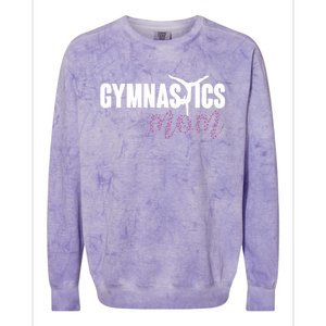 Cute Gymnastics Mom Of A Gymnast Mom Colorblast Crewneck Sweatshirt