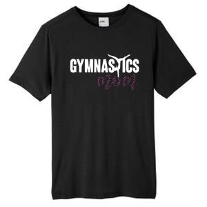 Cute Gymnastics Mom Of A Gymnast Mom Tall Fusion ChromaSoft Performance T-Shirt