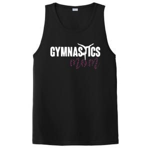 Cute Gymnastics Mom Of A Gymnast Mom PosiCharge Competitor Tank