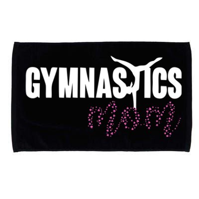 Cute Gymnastics Mom Of A Gymnast Mom Microfiber Hand Towel