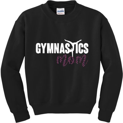 Cute Gymnastics Mom Of A Gymnast Mom Kids Sweatshirt
