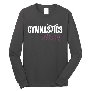 Cute Gymnastics Mom Of A Gymnast Mom Long Sleeve Shirt