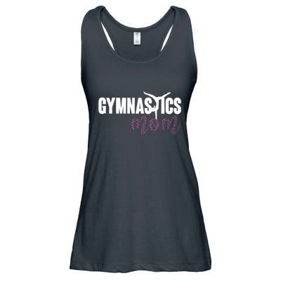 Cute Gymnastics Mom Of A Gymnast Mom Ladies Essential Flowy Tank