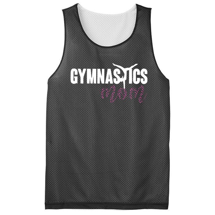 Cute Gymnastics Mom Of A Gymnast Mom Mesh Reversible Basketball Jersey Tank