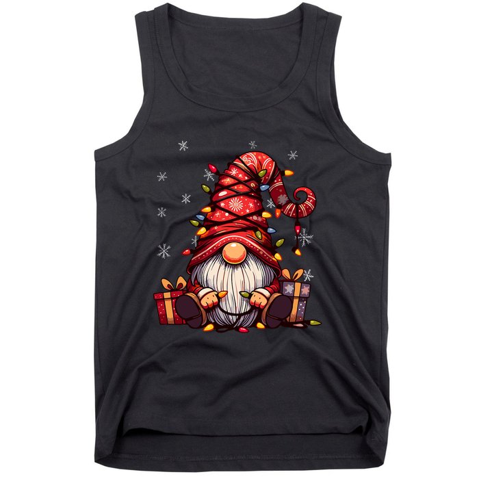 Cute Gnome Matching Outfit Family Merry Christmas Tank Top