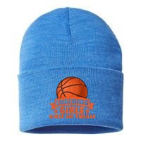 Coaching Gives Me Thrills Gift Basketball Coach Gift Sustainable Knit Beanie