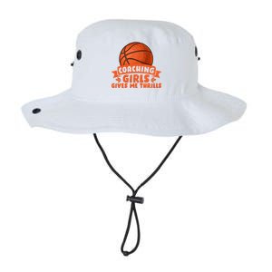 Coaching Gives Me Thrills Gift Basketball Coach Gift Legacy Cool Fit Booney Bucket Hat