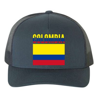 Colombian Gift Meaningful Gift Colombia Country Flag Great Gift Yupoong Adult 5-Panel Trucker Hat