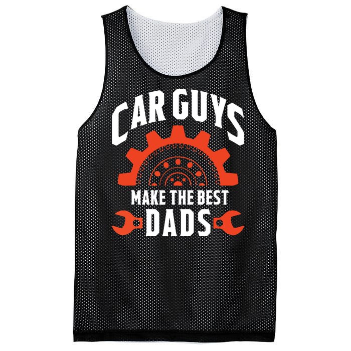 Car Guys Make The Best Dads Fathers Day Gift Mesh Reversible Basketball Jersey Tank