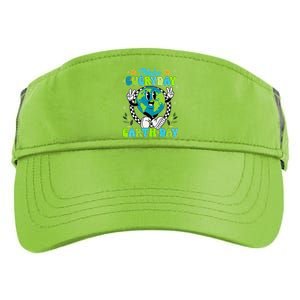 Cute Groovy Make Everyday Earth Day Classroom Teachers Adult Drive Performance Visor