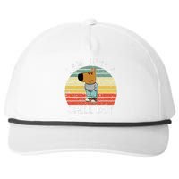 Chill Guy Meme Dog Cool Internet Statement Gift Snapback Five-Panel Rope Hat