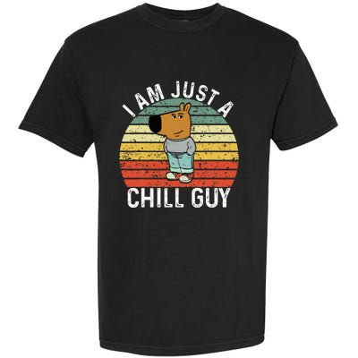 Chill Guy Meme Dog Cool Internet Statement Garment-Dyed Heavyweight T-Shirt