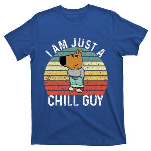 Chill Guy Meme Dog Cool Internet Statement T-Shirt