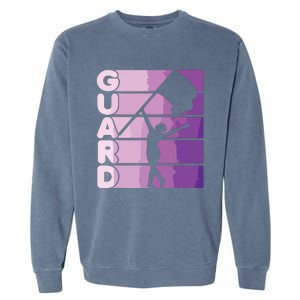 Color Guard Marching Band Flag Girl Garment-Dyed Sweatshirt