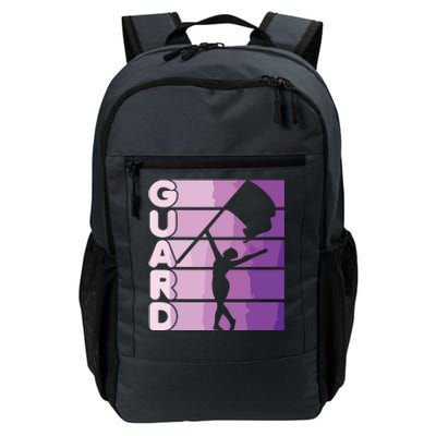 Color Guard Marching Band Flag Girl Daily Commute Backpack