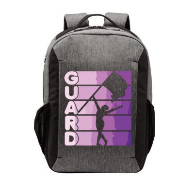 Color Guard Marching Band Flag Girl Vector Backpack