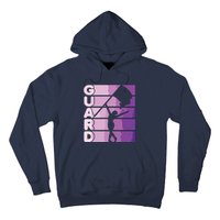 Color Guard Marching Band Flag Girl Hoodie