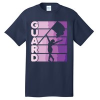 Color Guard Marching Band Flag Girl Tall T-Shirt