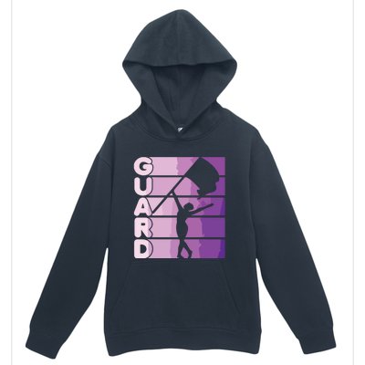 Color Guard Marching Band Flag Girl Urban Pullover Hoodie