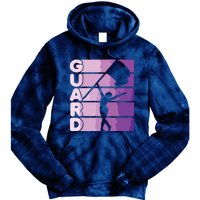 Color Guard Marching Band Flag Girl Tie Dye Hoodie