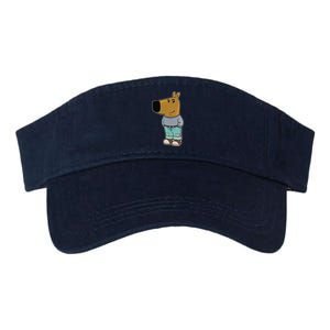 Chill Guy Meme Gift Cute Valucap Bio-Washed Visor