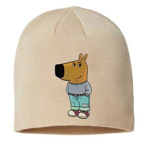 Chill Guy Meme Gift Cute Sustainable Beanie