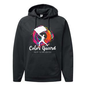 Color Guard Makin The B.A.N.D Look Good Marching Band Lover Performance Fleece Hoodie