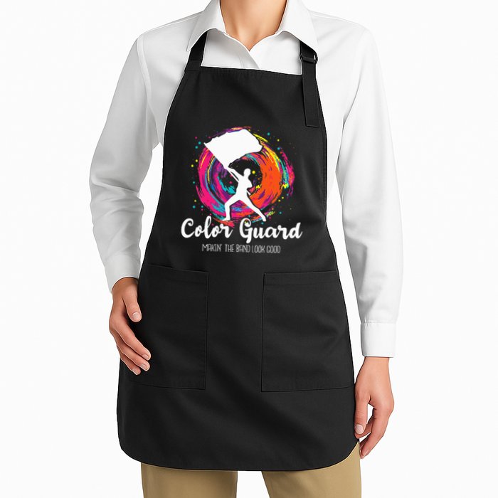 Color Guard Makin The B.A.N.D Look Good Marching Band Lover Apron