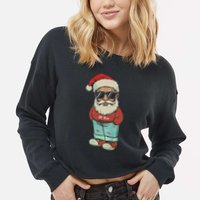 Chill Guy Meme My New Character Is A Chill Guy The Rizzler Cropped Pullover Crew