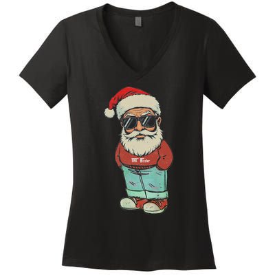 Chill Guy Meme My New Character Is A Chill Guy The Rizzler Women's V-Neck T-Shirt