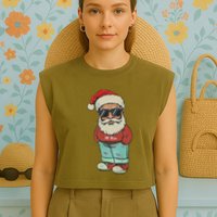 Chill Guy Meme My New Character Is A Chill Guy The Rizzler Garment-Dyed Women's Muscle Tee