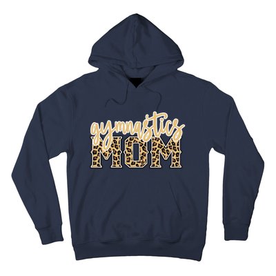 Cute Gymnastics Mom Leopard Print Gift For Lovers Hoodie