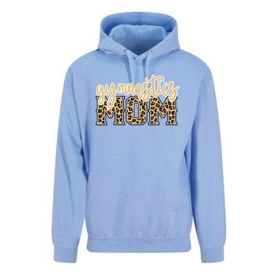 Cute Gymnastics Mom Leopard Print Gift For Lovers Unisex Surf Hoodie