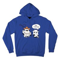 Cow Ghosts Moo I Mean Boo Cow Ghost Halloween Gift Hoodie