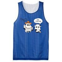 Cow Ghosts Moo I Mean Boo Cow Ghost Halloween Gift Mesh Reversible Basketball Jersey Tank